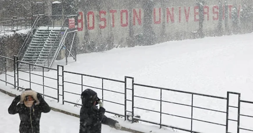 Historic Blizzard Shuts Boston University on Tuesday