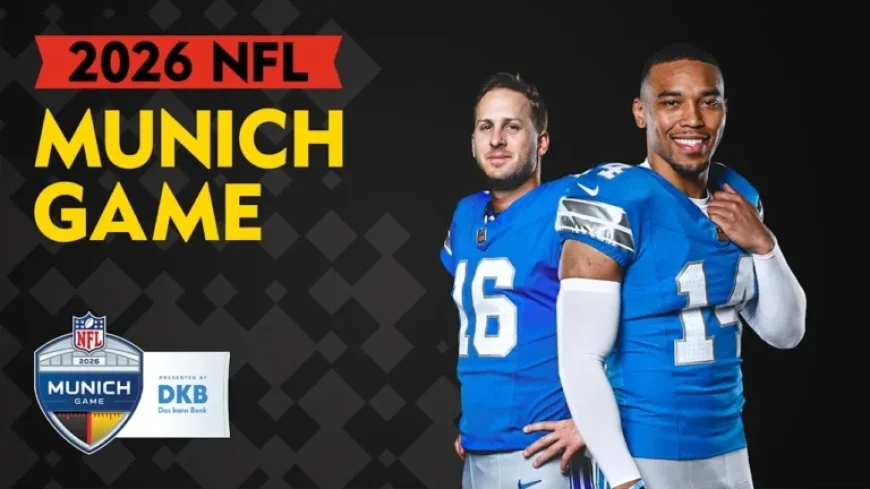 Detroit Lions Set for 2026 NFL Game in Munich