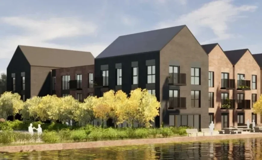 New Retirement Complex with Townhouses and 59 Flats Planned for North Shropshire Wharf