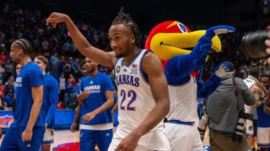 Darryn Peterson Discusses Cramping and Bill Self Following KU-Houston