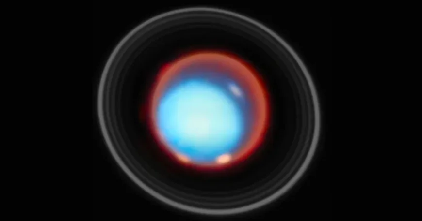 Webb Telescope Captures Uranus’ Unique Auroras for the First Time