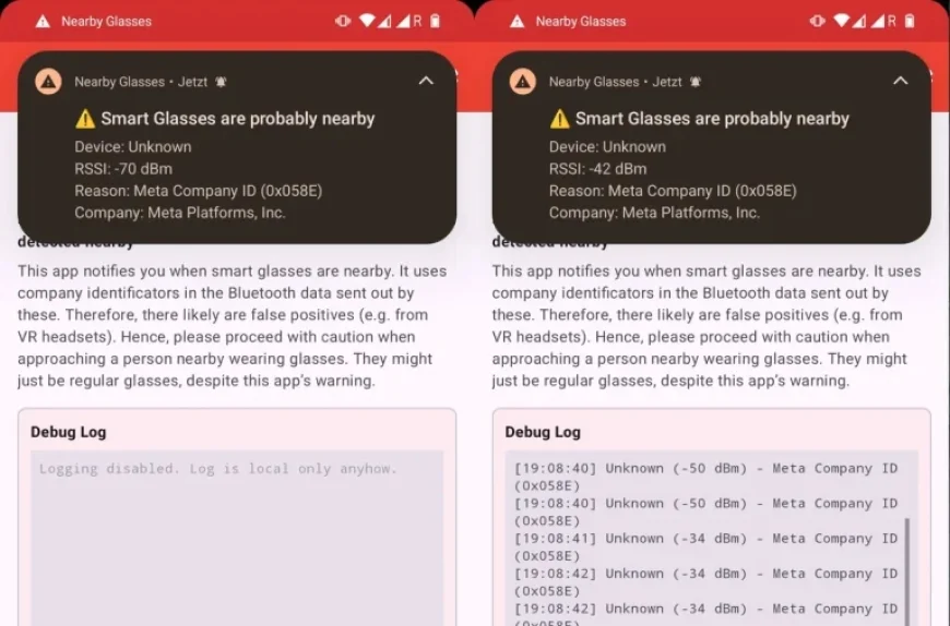 App Alerts You to Nearby Smart Glasses Wearers