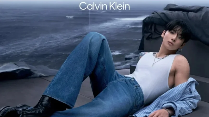 Jung Kook Stars in Calvin Klein’s New Spring Denim Ad Campaign