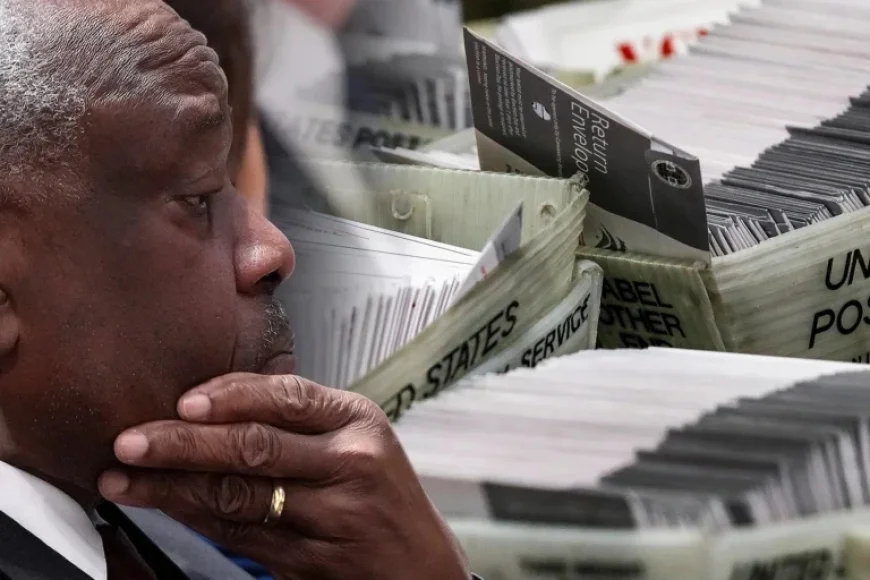 Clarence Thomas Decision Risks Impacting Mail Voting.