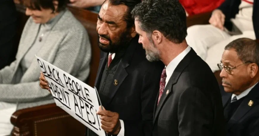 Rep. Al Green Ejected for Displaying ‘Black People Aren’t Apes’ Sign