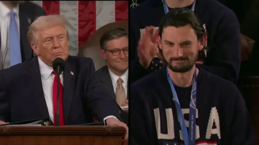 Trump Awards Presidential Medal of Freedom to Hockey Goalie Connor Hellebuyck