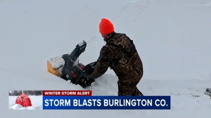 Nor’easter Strikes South Jersey, Snow Accumulation Increases