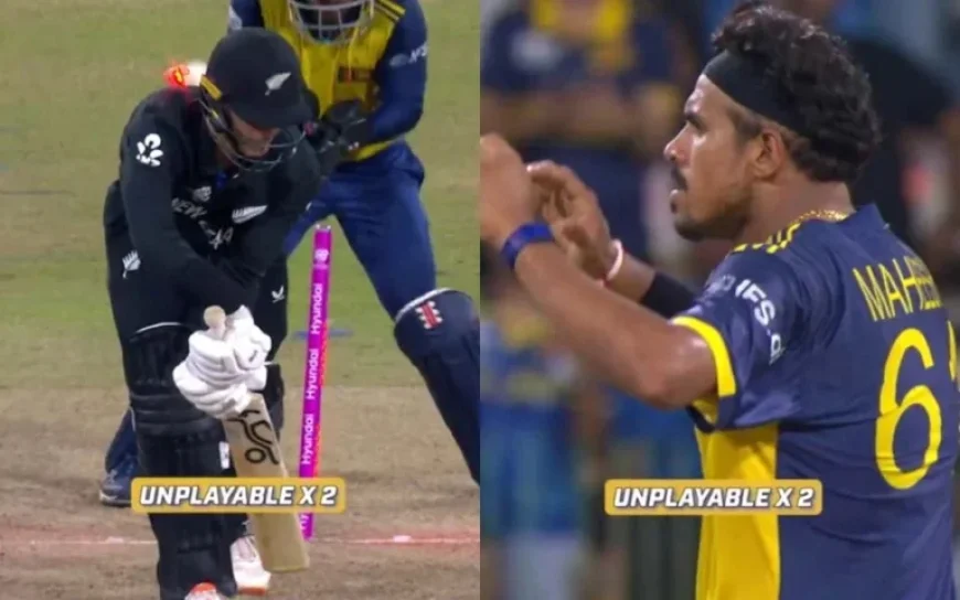 Theekshana Stuns Chapman with Exquisite Delivery in T20 World Cup 2026 Video