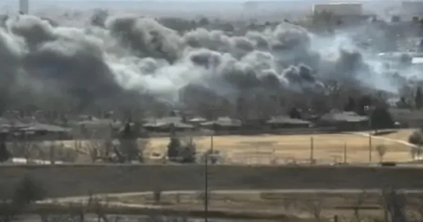 Black Smoke Engulfs Denver Metro Area