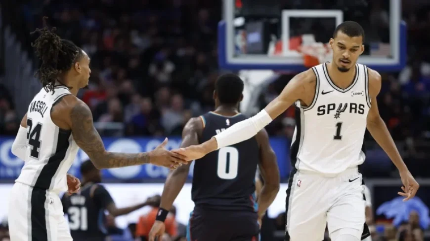 San Antonio Tops NBA Power Rankings for 2025-26 After Detroit Victory
