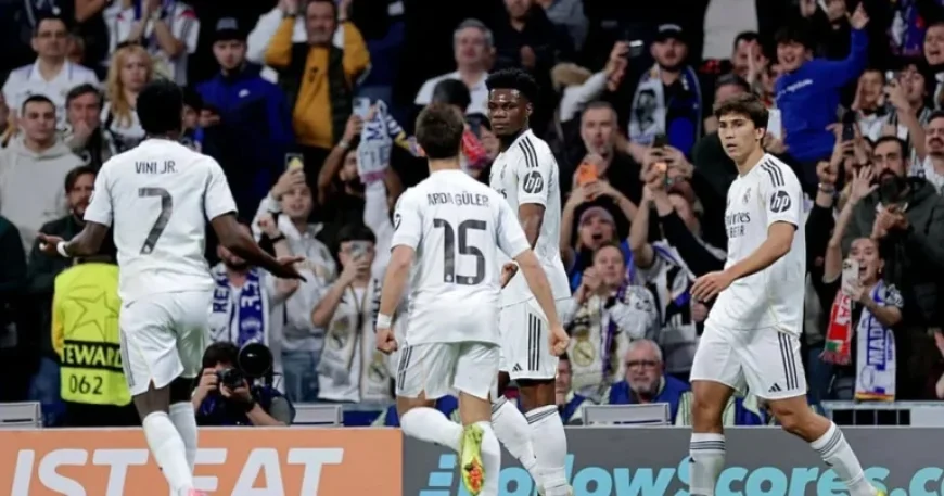 Tchouameni Equalizes: Real Madrid and Benfica Champions League Play-off Live Updates
