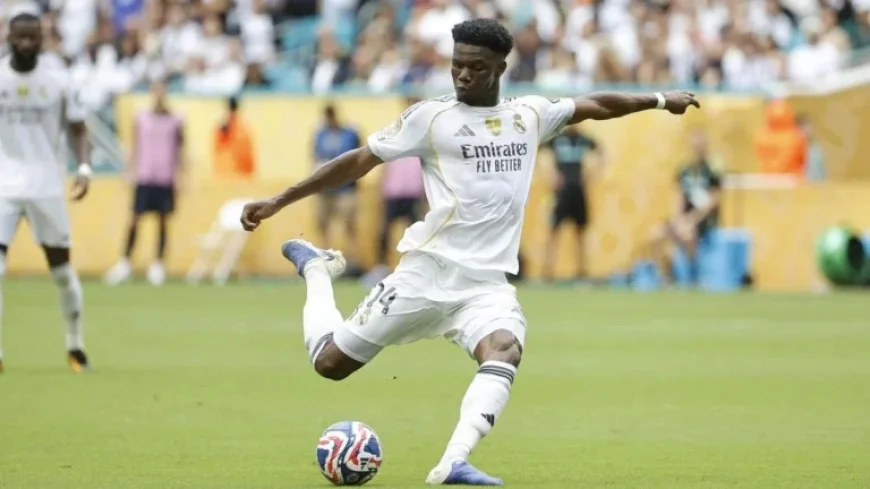 Aurélien Tchouaméni Scores Stunning Equalizer for Real Madrid
