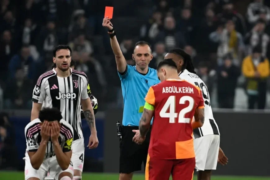 Strange Red Card Shapes Juve vs Galatasaray Match Outcome