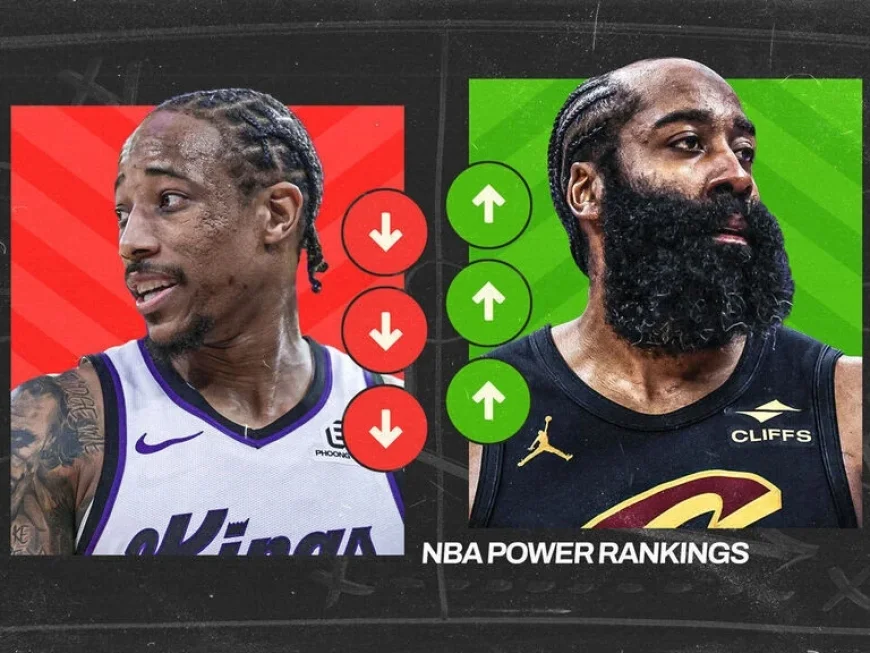 Cavs Rise, Kings Fall in Latest NBA Power Rankings