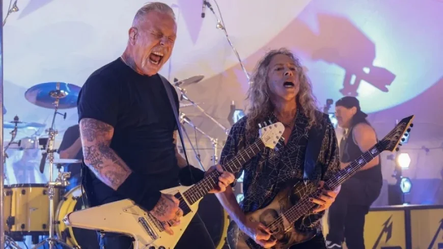 Metallica Announces Life Burns Faster Residency at Las Vegas Sphere