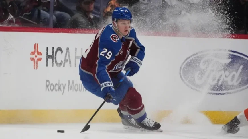Avalanche’s Nathan MacKinnon Sidelined Against Mammoth for Maintenance