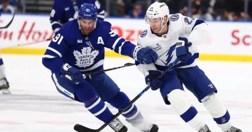 Tavares Returns from Illness; Point Back for Lightning