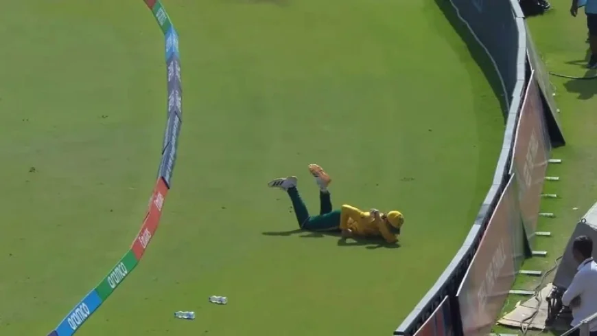 Netizens Criticize Dewald Brevis After Missed Catch Turns Into Six