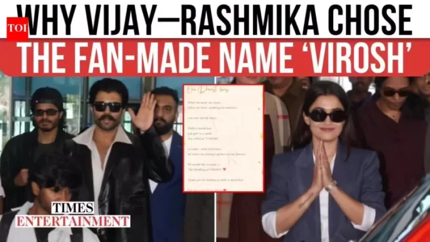 Rashmika Mandanna and Vijay Deverakonda Stun Together at Sangeet Ceremony