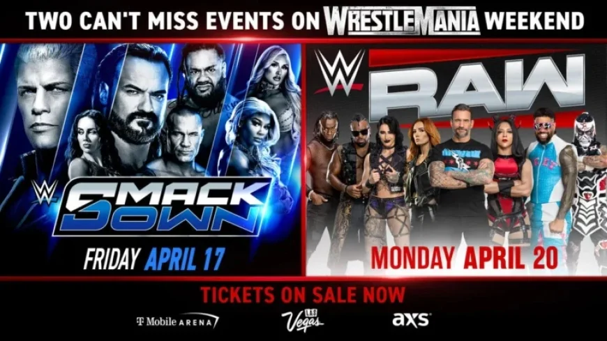 WrestleMania 42: SmackDown and Raw Tickets Available Tuesday, Feb. 24