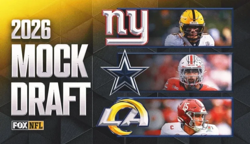 2026 NFL Mock Draft: Giants, Chiefs Secure Top Wide Receivers