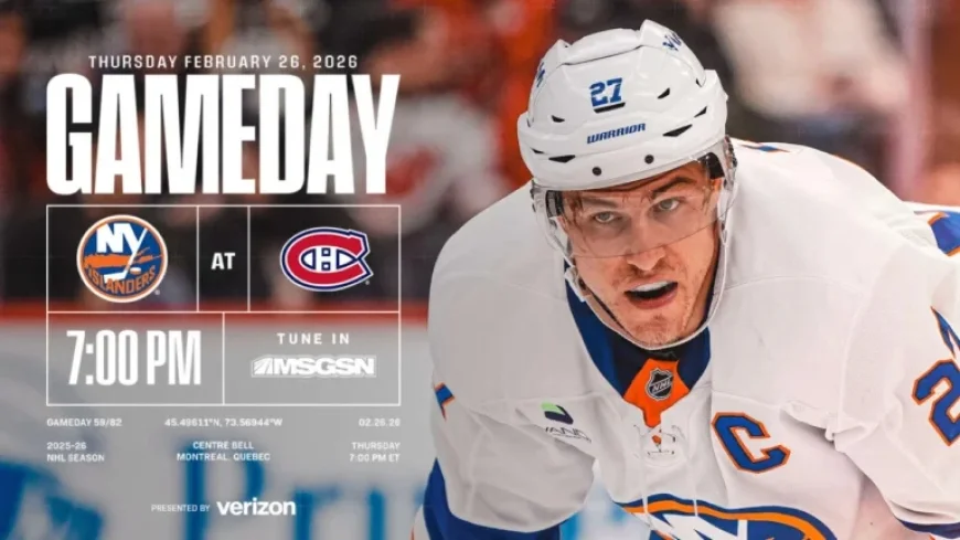 Islanders Face Canadiens in Anticipated Game Preview