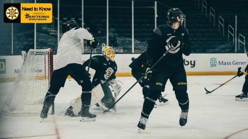 Bruins Face Off Against Blue Jackets in Key Matchup