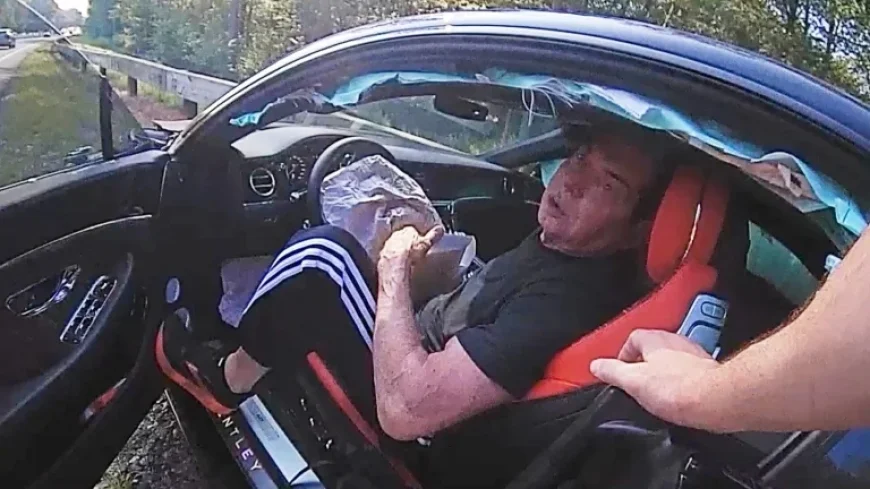 Vince McMahon’s 100 mph Connecticut Crash Captured in Police Video
