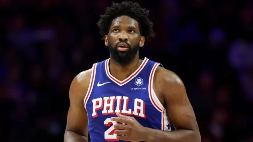 Embiid Sidelined Against Hawks Due to Sore Shin
