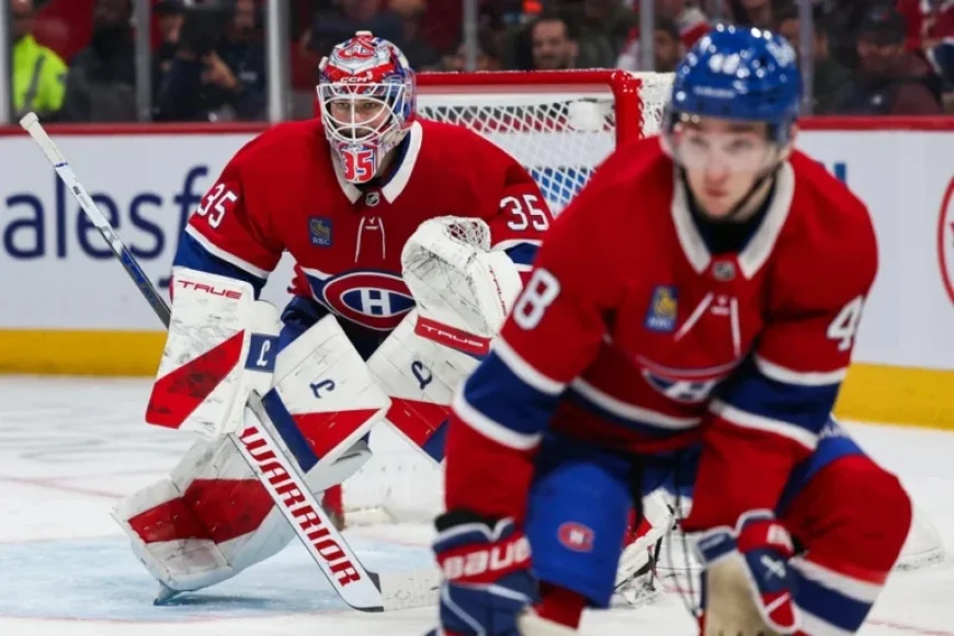 Samuel Montembeault Starts in Goal for Islanders-Canadiens Clash