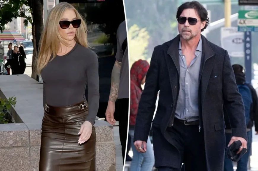 Denise Richards and Aaron Phypers Attend Ongoing Divorce Court Proceedings