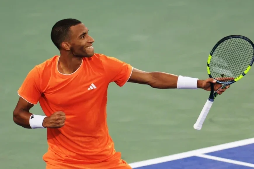 Dubai Tournament: Auger-Aliassime Faces Medvedev in Semifinal Showdown