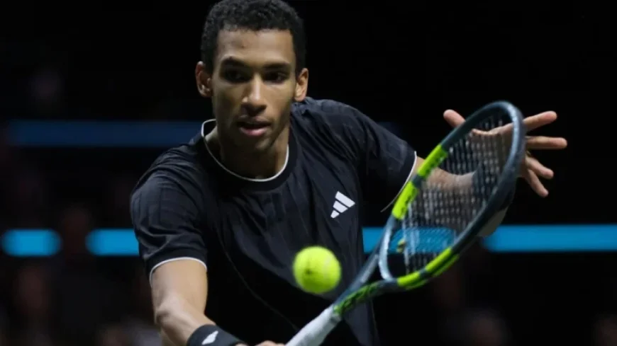 Auger-Aliassime Advances to Dubai Semifinals, Faces Medvedev Next