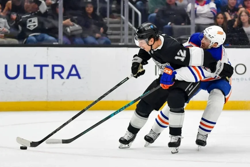 Oilers Dominate Kings 8-1: Kopitar, Anderson, Hiller Highlighted