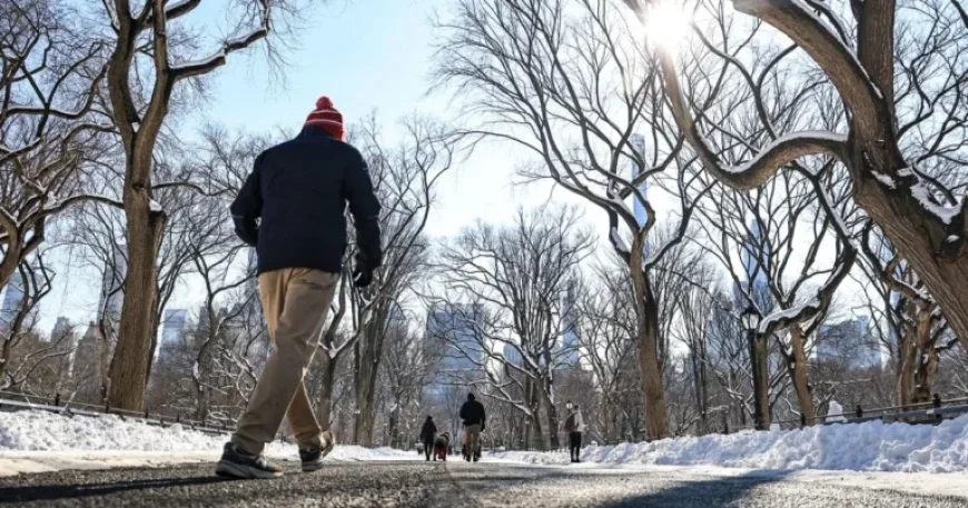 Wintry Weather Hits Midwest and Northeast; West Experiences Record Warmth