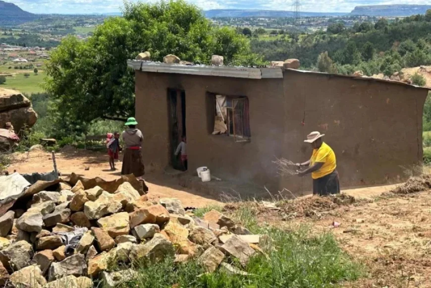 Lesotho Frontliners Rescue Family from Extreme Poverty