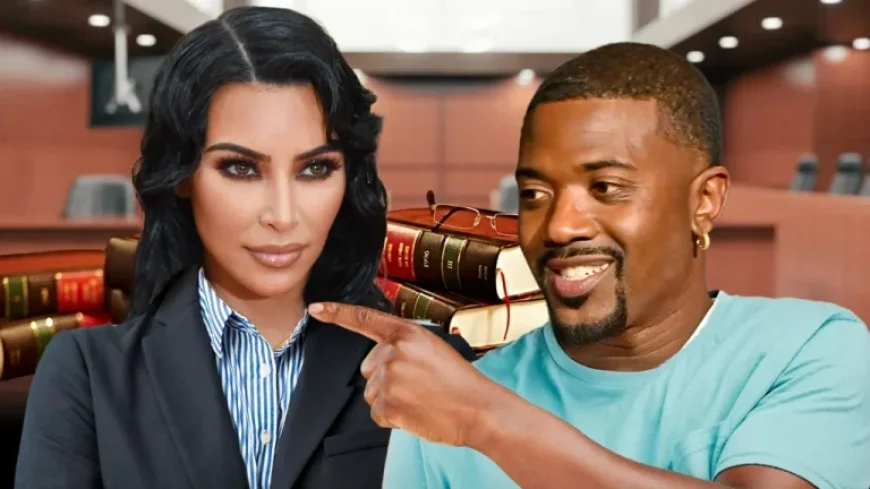 Ray J Claims Kim Kardashian Struggles to Pass Bar Exam, Not His Fault