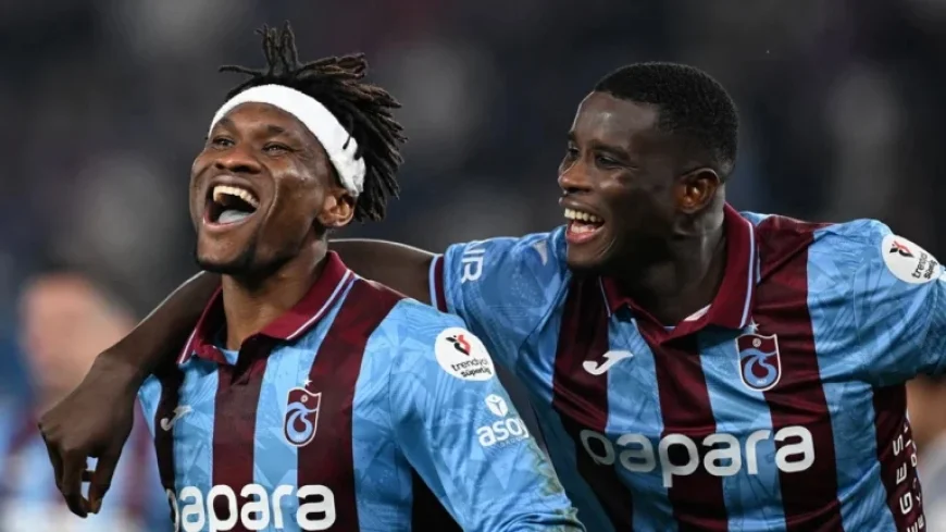 Trabzonspor Triumphs Over Karagümrük with Onuachu and Nwaiwu’s Goals