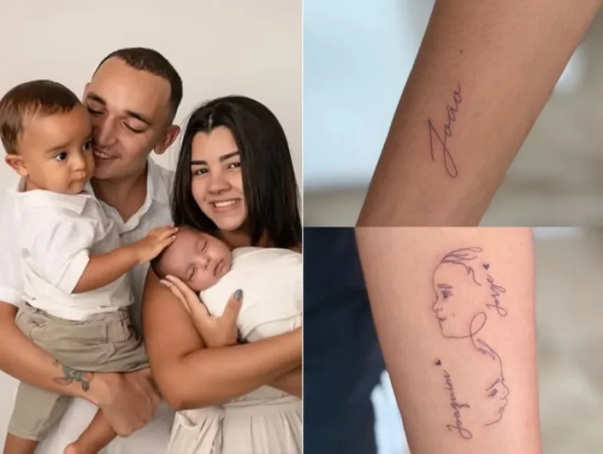 Ary Mirelle Honors João Gomes and Kids with Tattoos: “Eternized on Me”