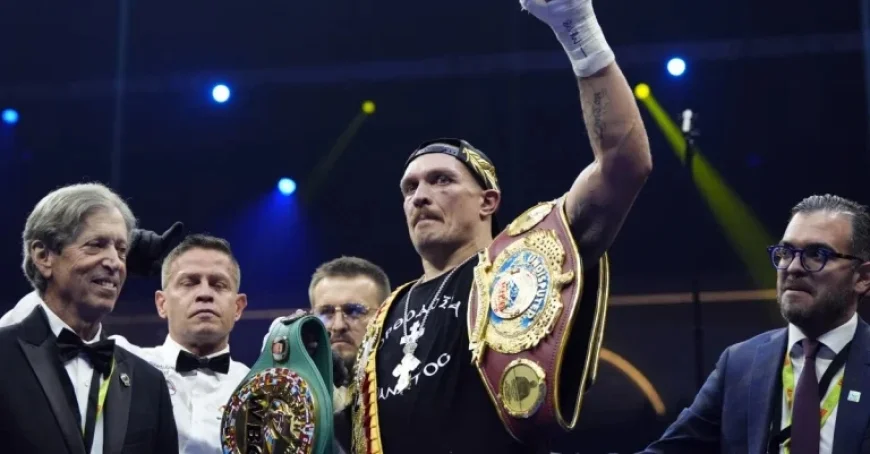 Oleksandr Usyk to Defend Heavyweight Title Against Rico Verhoeven
