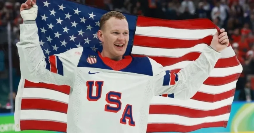 White House AI Alters Speech of U.S. Olympic Hockey Star