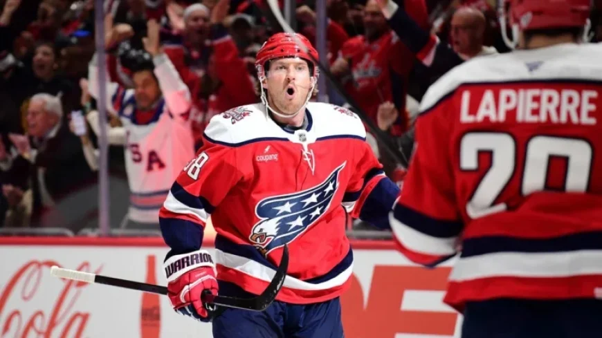 Capitals Secure Late Victory Over Flyers with Two Goals