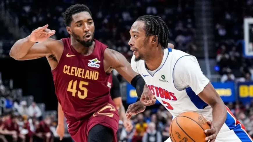 Pistons vs Cavaliers: Mitchell, Harden Out with Injuries