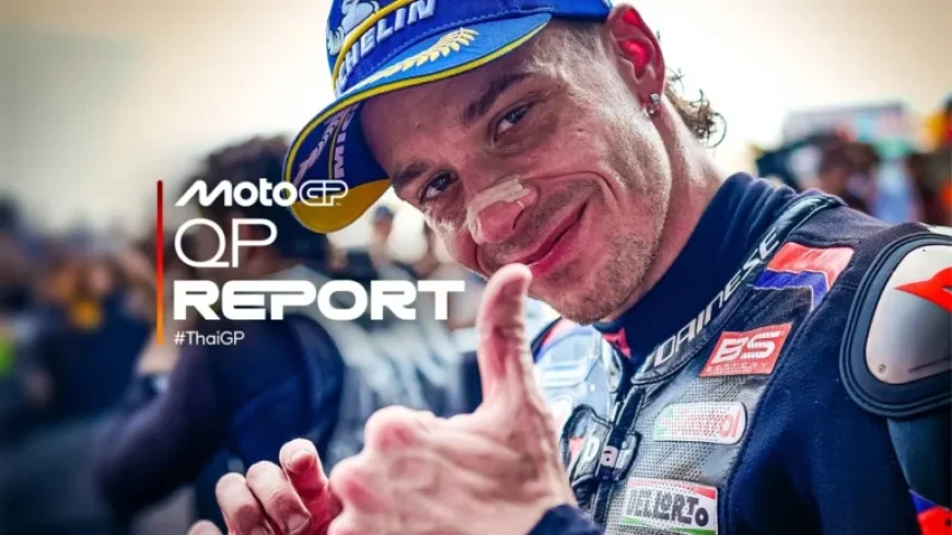 Bezzecchi Edges Marquez by 0.035s in Thrilling Thai Q2 Qualifier