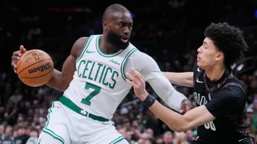 Celtics Triumph Over Nets with Brown, Vucevic Scoring 28