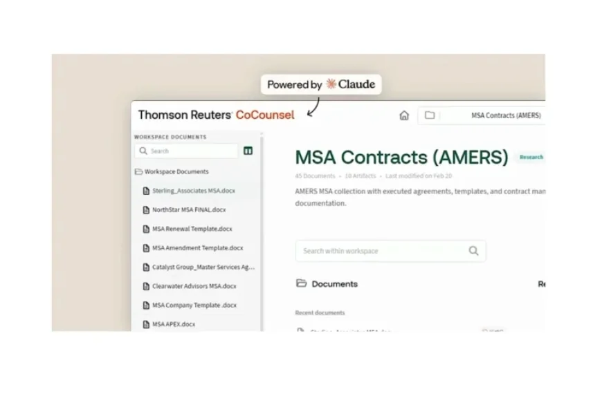 Thomson Reuters Partners with Anthropic; Unveils Surprise Video