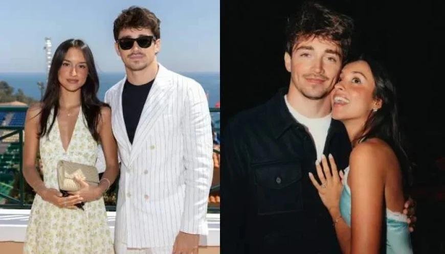 Video Sparks Rumors of Charles Leclerc Marrying Alexandra Saint Mleux in Monaco