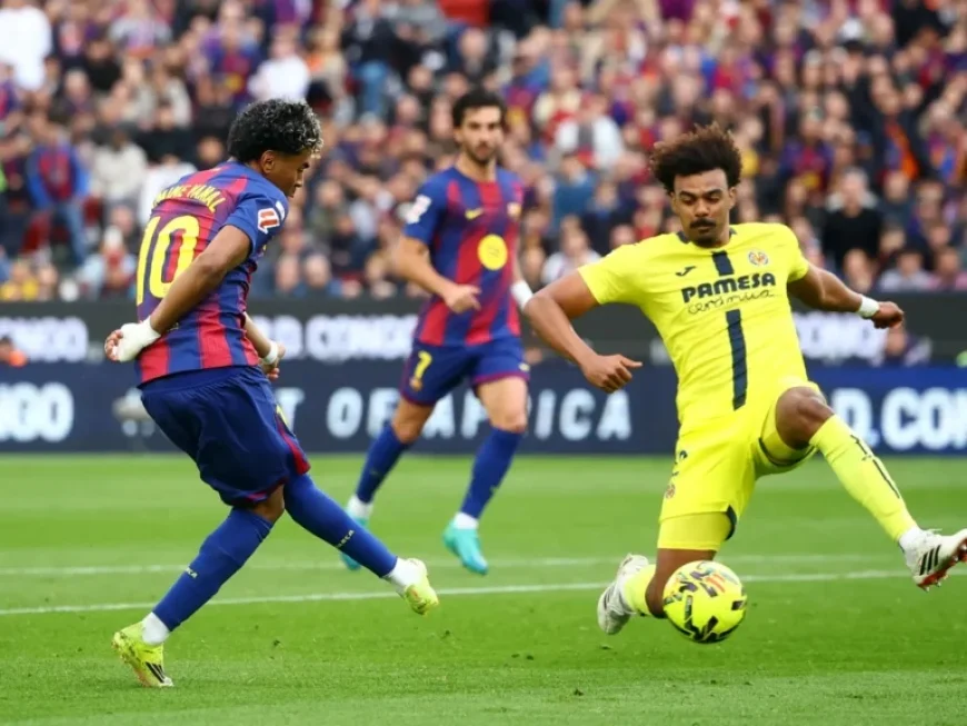 Live: Barcelona Faces Villarreal in La Liga Showdown