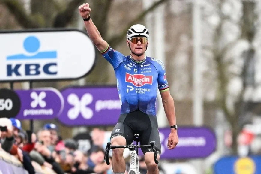 Solo Attack Triumphs in Eventful Men’s Omloop Het Nieuwsblad