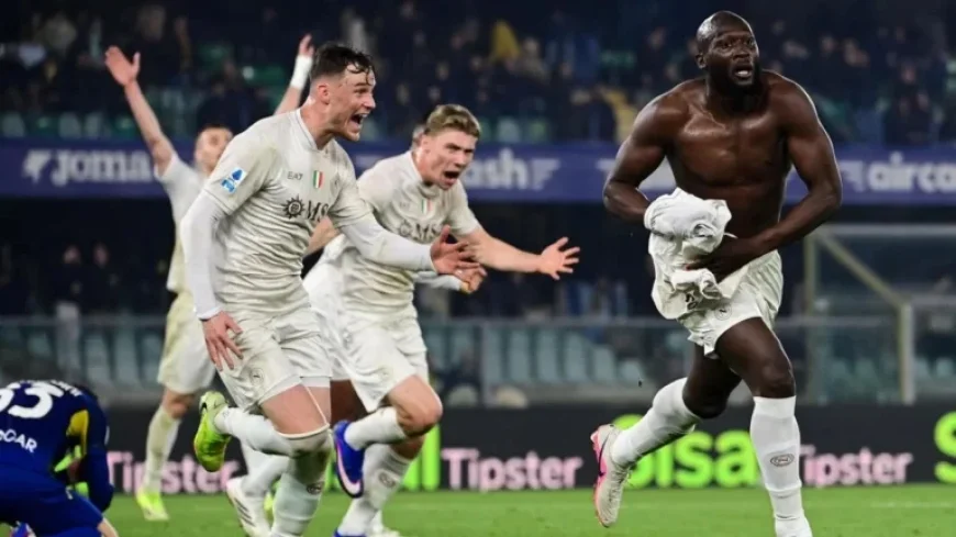 Lukaku Seals Last-Minute Victory for Napoli Against Verona
